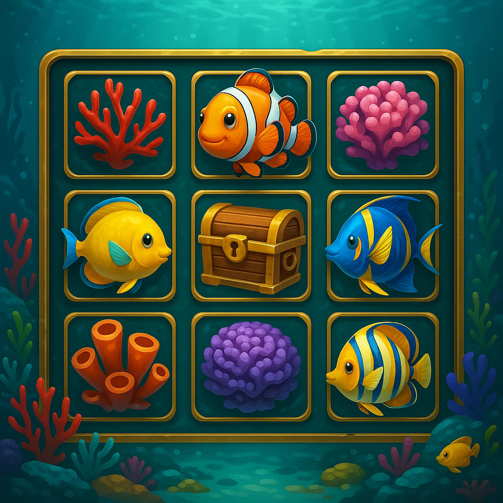 Ocean themed slot game